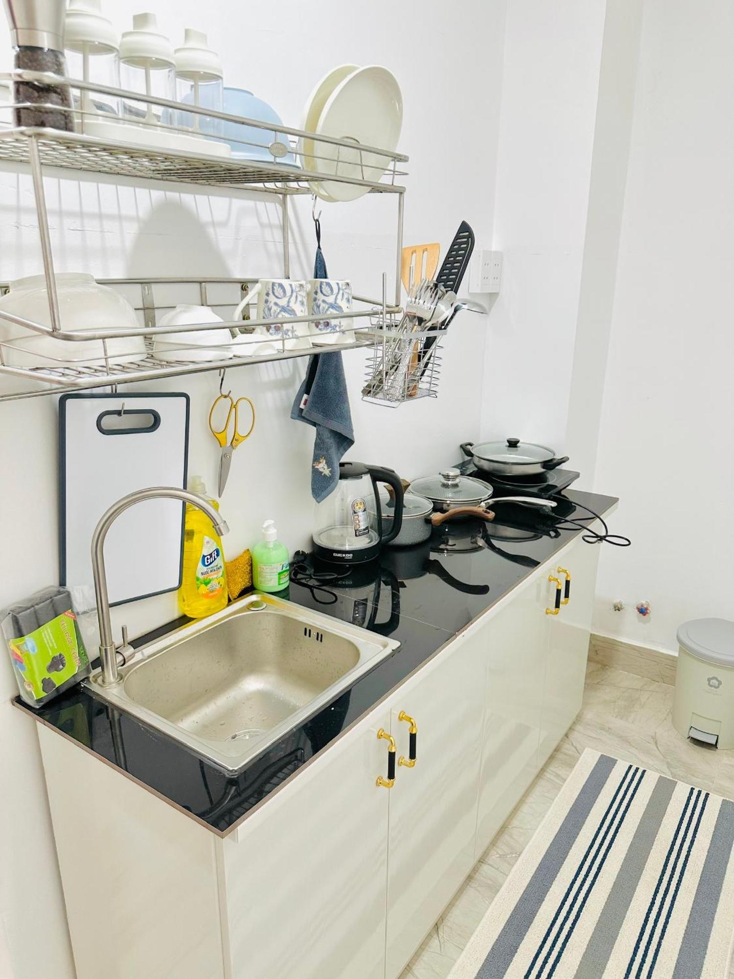 I Riverside B602 I Sky High W Kitchen And View Cidade de Ho Chi Minh